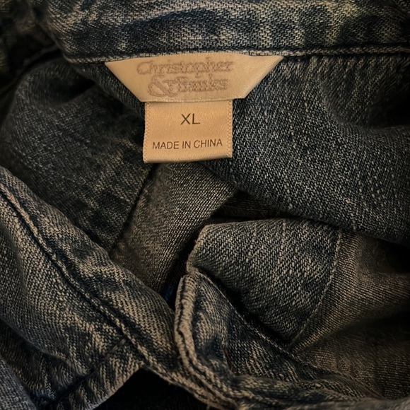 FALL Christopher & Banks Halloween denim jacket - Picture 9 of 9